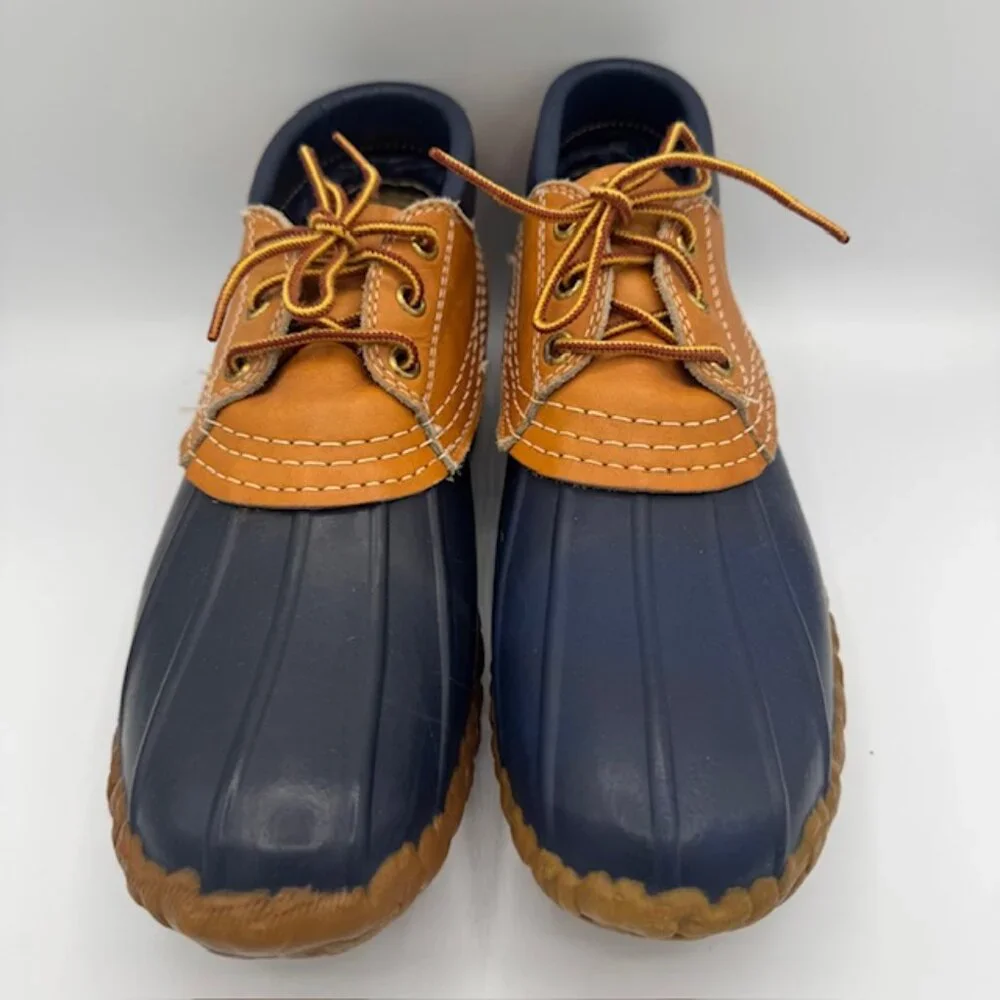 Vintage L.L. Bean Maine Hunting Shoe Duck Low Boots Women's 9